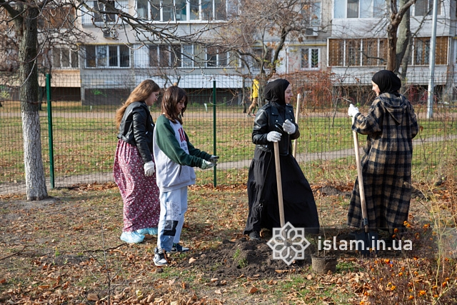 Київські мусульмани знов садять дерева