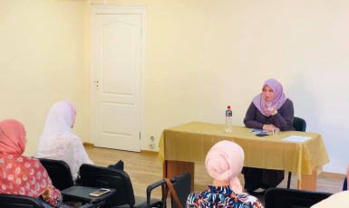 ©️Сафия/фейсбук: В г.Днепр состоялся обучающий семинар для женщин-мусульманок. 