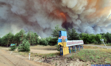 Триває збір коштів для постраждалих від пожеж на Луганщині