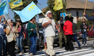 На Херсонщине похоронили патриота крымскотатарского народа Сабри Мухтарова