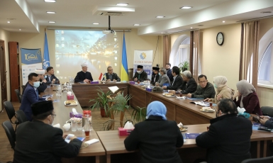 Indonesian Muslims are on an official visit to Ukraine