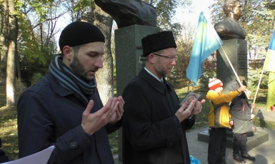 Дуа в пам’ять про кримськотатарського героя Амет-Хана Султана звучало в українській столиці