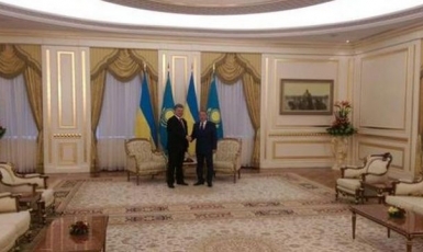 Президенти України та Казахстану прийшли до взаєморозуміння