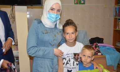 Винницкие мусульмане подарили праздник пациентам  детского онкоотделения