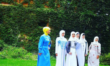 Performance of Muslim Looks on the Ethnic-Fashion Show “Aristocratic Ukraine”