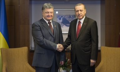 Президенты Украины и Турции договорились об активизации сотрудничества