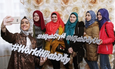 Spring Hijab Day at Vernadskiy University