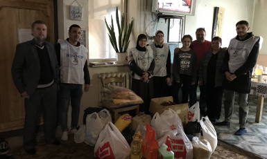 When Attention is as Needed as Presents: “Maryam” Activists Visit Hospice in Skybyn