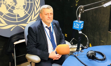 Ахтем Чийгоз в ООН: «Мы здесь собираемся, чтобы мир нес ответственность за развитие коренных народов» ©️Служба новостей ООН: Ахтем Чийгоз 
