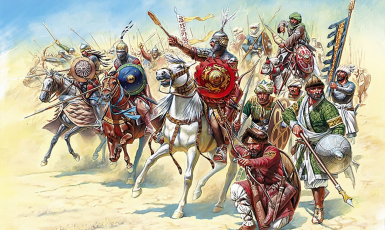 Мамлюки в битве с монголами
