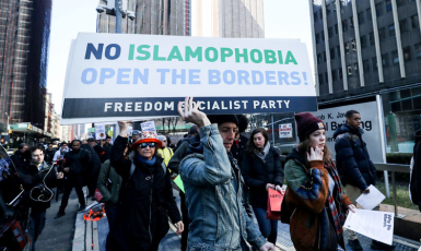 ©️АА: Шествие в Нью-Йорке с осуждением исламофобии