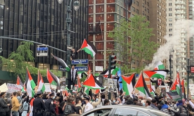 В мусульманских странах проходят митинги в поддержку палестинского народа