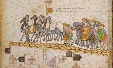Средневековый караванный путь
