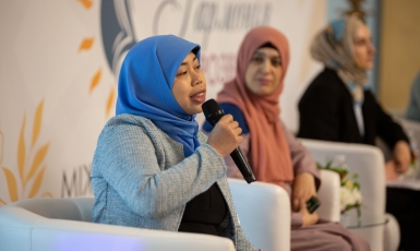 Эрна Херлина: «Созванный Лигой мусульманок Украины форум позволяет увидеть мусульманок сильными и успешными»