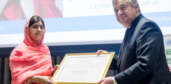 Мусульманка Малала Юсуфзай стала наймолодшим Посланцем миру