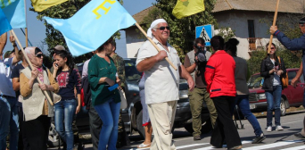 На Херсонщине похоронили патриота крымскотатарского народа Сабри Мухтарова