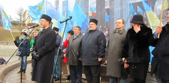 В украинской столице в День крымского сопротивления состоялся Марш солидарности