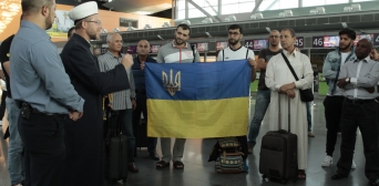 Украинская умма провожает паломников в хадж