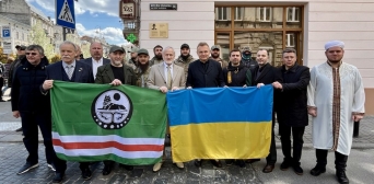 У Львові відкрили меморіальну таблицю Джохару Дудаєву