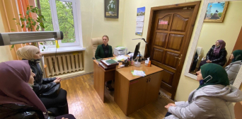 Мусульманки надали підтримку Київському міському центру соціально-психологічної допомоги