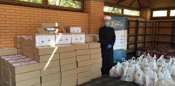 300 Grocery Packs From the Embassy of Qatar and Kyiv ICC for the Needy and for Hospice Dwellers