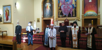 В Запорожье провели межконфессиональную молитву за преодоление эпидемии