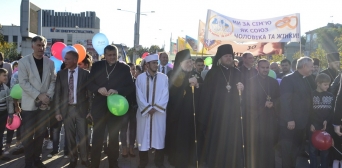 «Марш за життя» в Запоріжжі: віряни проти одностатевих шлюбів та абортів