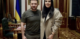 Співачка Джамала зустрілася з Володимиром Зеленським