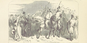 Крымский хан Селим въезжает в Бахчисарай