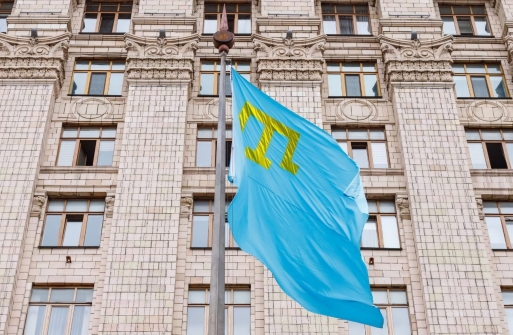 У Києві відзначили День кримськотатарського прапора: піднесли стяг біля МЗС і провели свято в Пирогові У Києві відзначили День кримськотатарського прапора: піднесли стяг біля МЗС і провели свято в Пирогові
